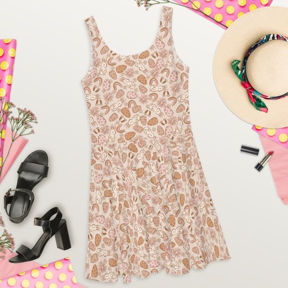 Boho Bunny Egg Easter Dress - Picture 10 of 16